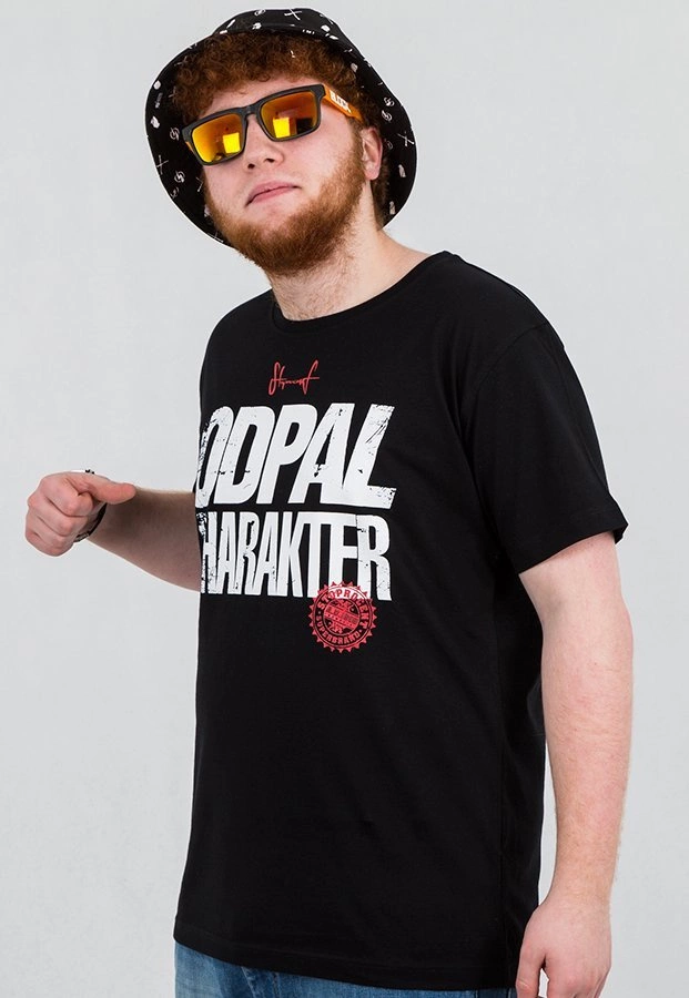 T-shirt Stoprocent Charakter czarny