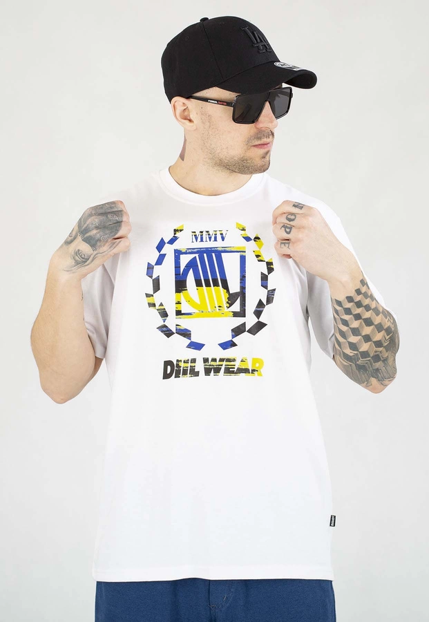 T-shirt Diil Sharp biały