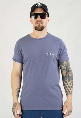 T-shirt Pit Bull Slim Fit USA Cal 140 navy jeans