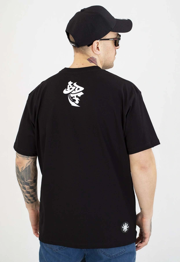 T-shirt Brain Dead Familia Graffiti czarny