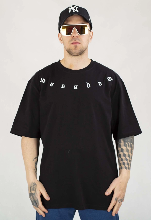 T-shirt Mass Bergen czarny