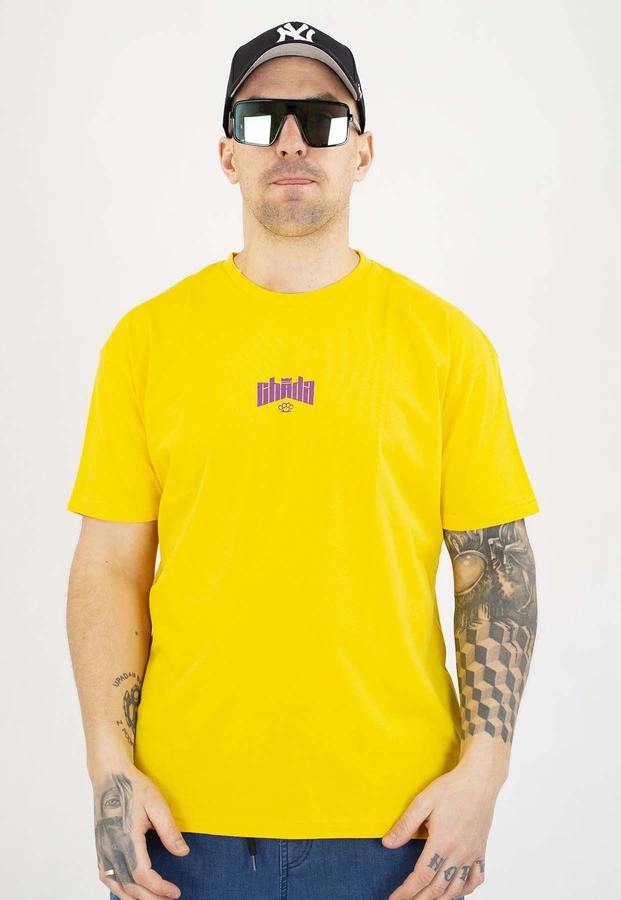 T-shirt Chada Proceder Kastet Mini żółty