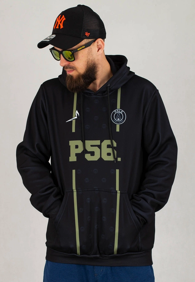 Bluza Dudek P56 Hoodie Palę Sobie Grass Football czarna khaki