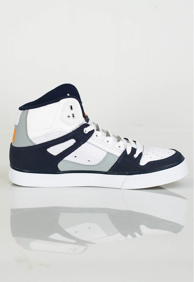 Buty DC Shoes Pure HT WC M ADYS400043 biało niebieskie 