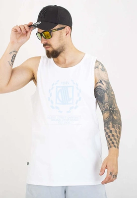 Tank Diil Laur biało błękitny