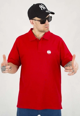 T-shirt Polo Pit Bull Rockey red