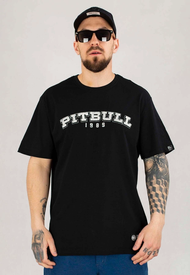 T-shirt Pit Bull Born In 1989 czarny