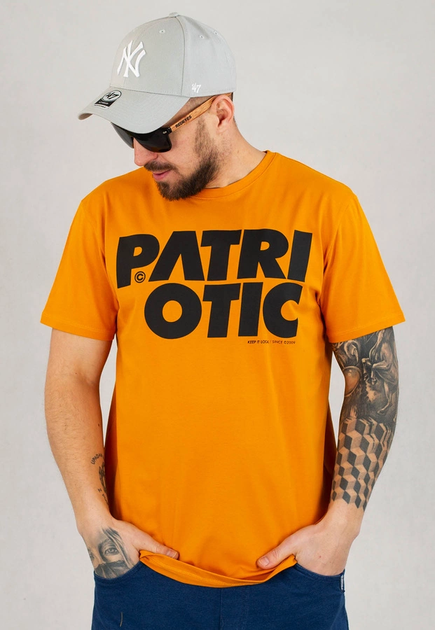 T-shirt Patriotic CLS musztardowy