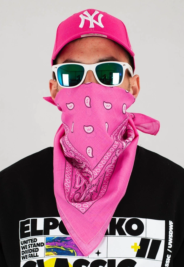 Chusta Red Eyes jasno różowa 