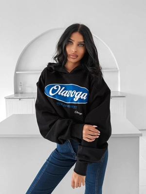 Bluza Olavoga Z Kapturem Autumn Muse czarna