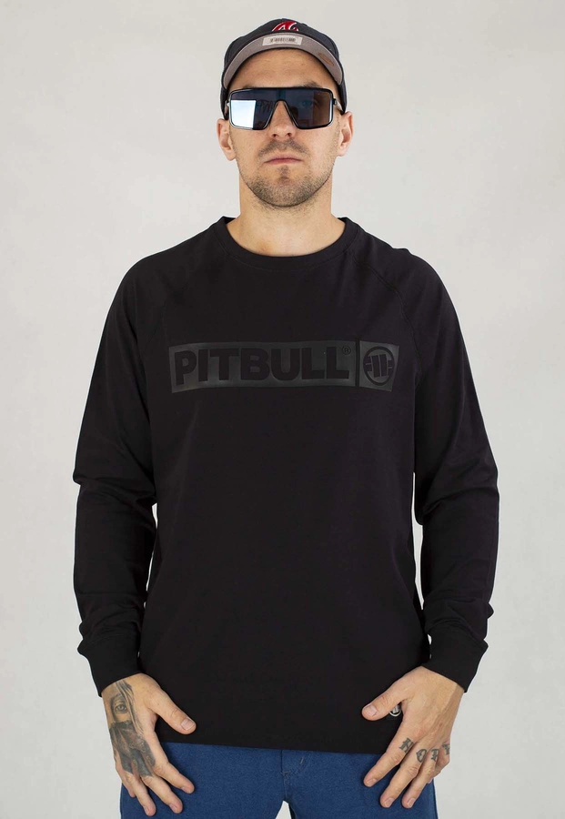 Longsleeve Pit Bull Spandex Hilltop czarny