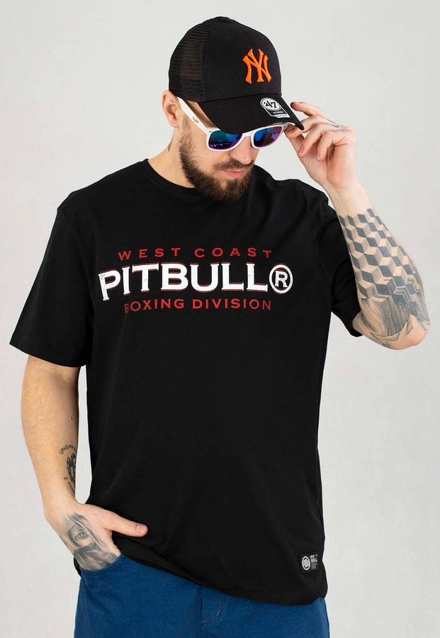 T-shirt Pit Bull Boxing 19 czarny