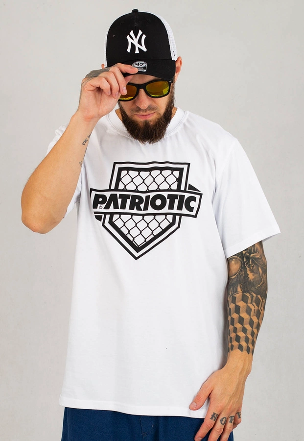 T-shirt Patriotic F-Shield biały