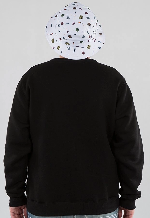 Bluza PihSzou Veni Vidi Vici czarno niebieska