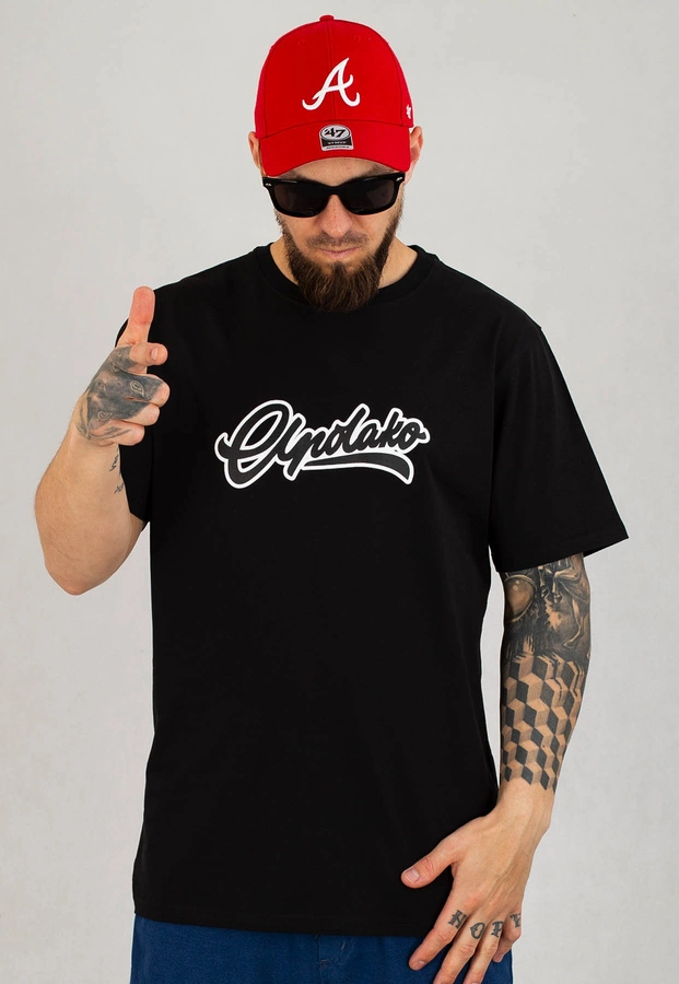 T-shirt El Polako Classic Outline czarny