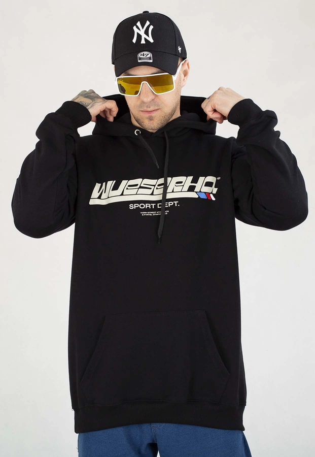 Bluza WSRH Z Kapturem Sport czarna