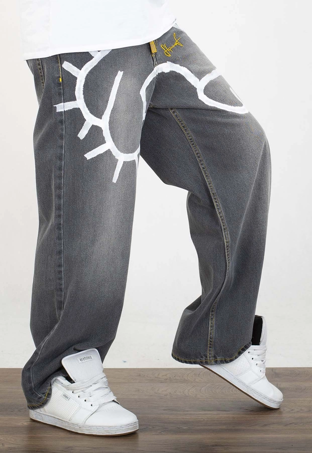 Spodnie Stoprocent Baggy Dick jeans grey