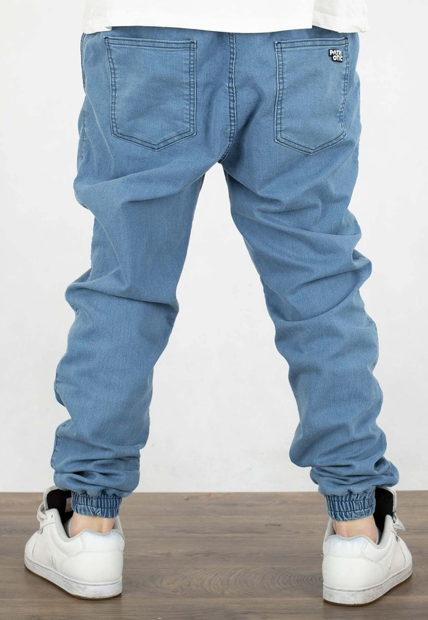 Spodnie Patriotic Jeansowe CLS Mini jasno niebieskie