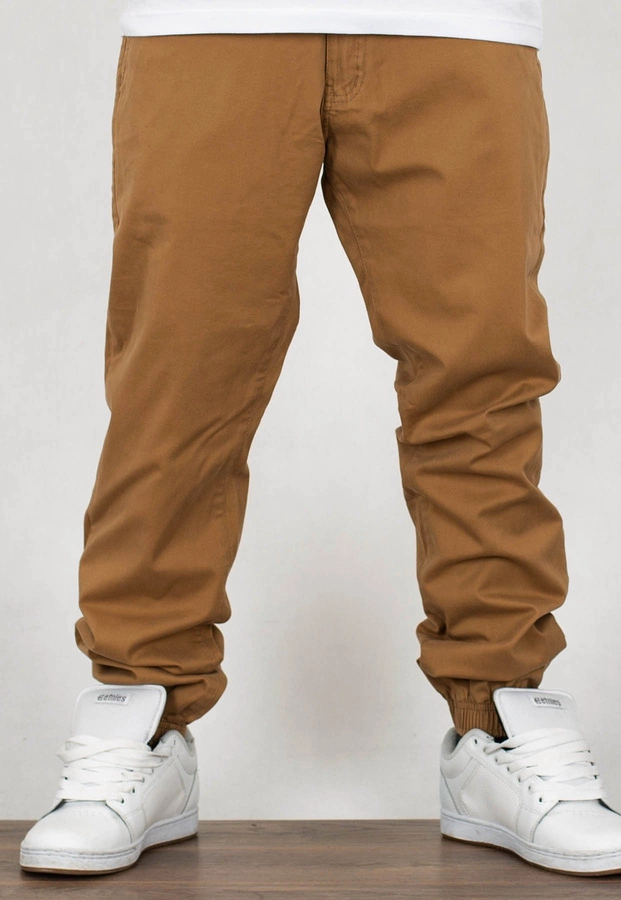 Spodnie Prosto Chino Jogger Call camel