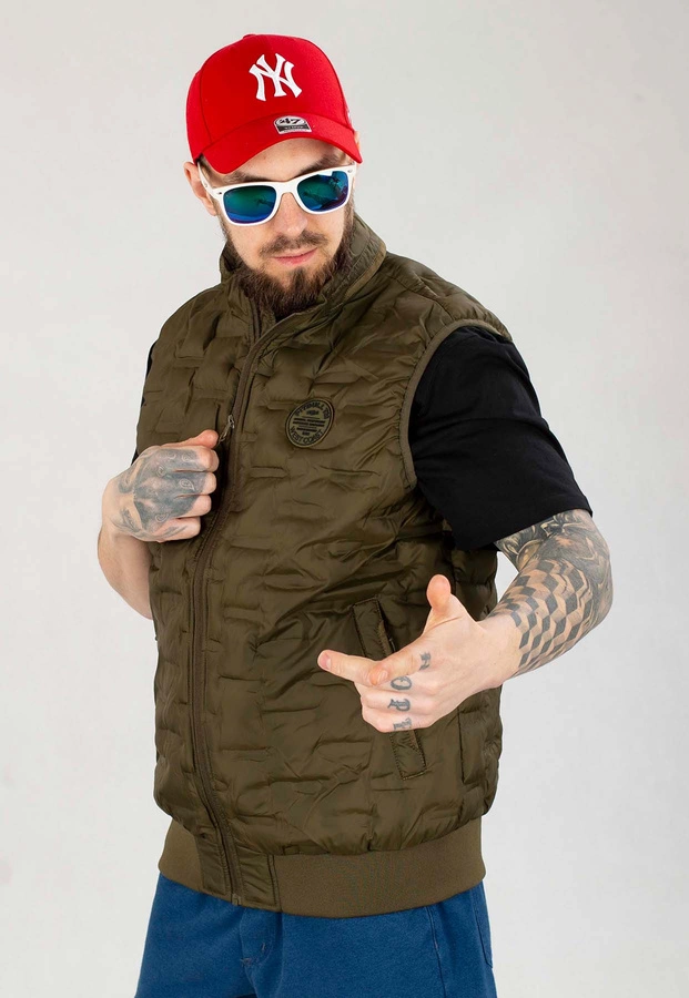 Bezrękawnik Pit Bull Vest oliwkowy