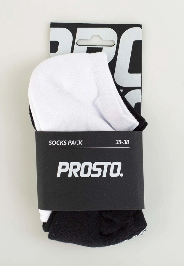 Skiety Prosto Brisk 2-pak białe czarne