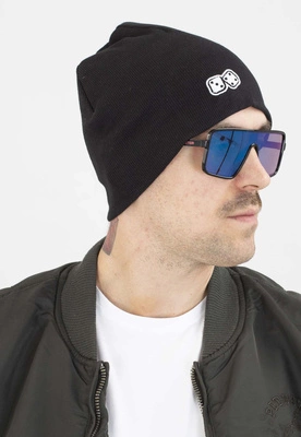 Czapka Zimowa Lucky Dice Winter czarno biała