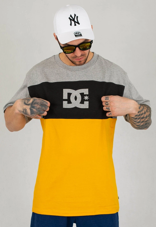 T-Shirt DC Shoes Glen End EDYKT03511 żółty