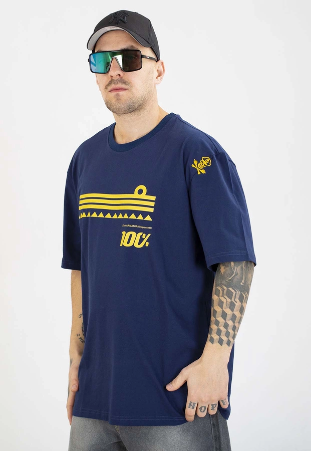 T-shirt Stoprocent Armator Admirał granatowy