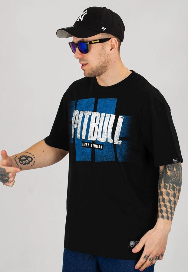 T-shirt Pit Bull Vale Tudo czarny