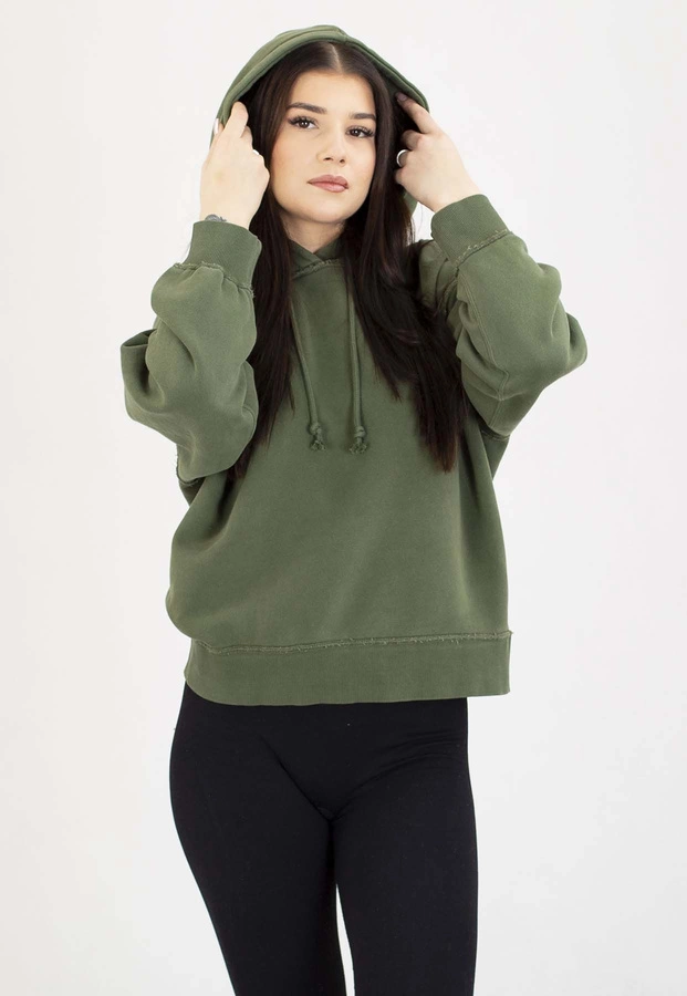 Bluza Pit Bull Z Kapturem Lovia sage green