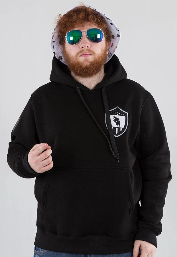 Bluza Polska Wersja PW Godło czarna