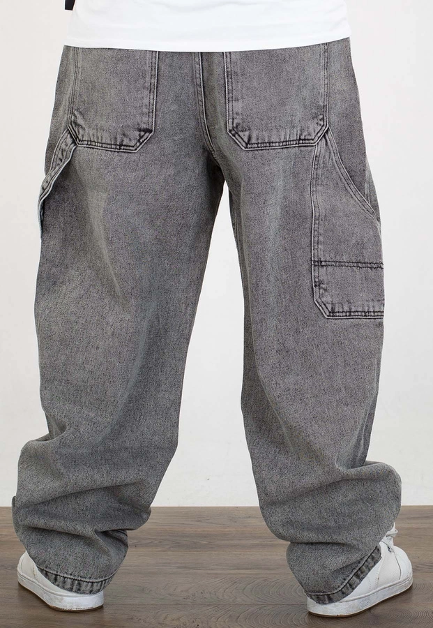 Spodnie I8 Denim BAG95 Baggy grey
