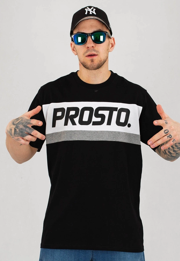 T-shirt Prosto Zone czarny