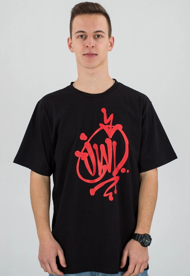 T-shirt JWP Streetart czarny