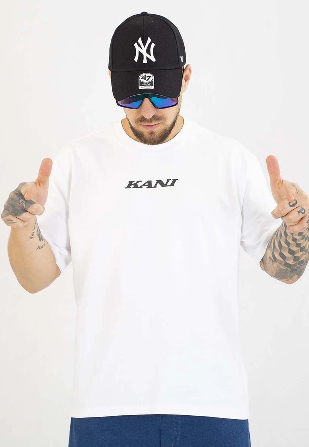 T-shirt Karl Kani Retro Patch Print PD00007514 biały
