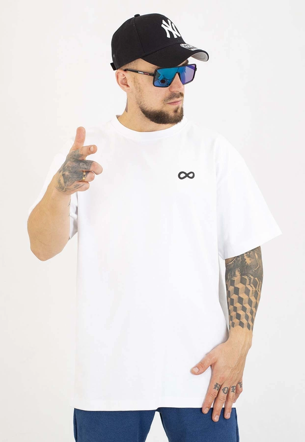 T-shirt Prosto Oversize Infinity D biały