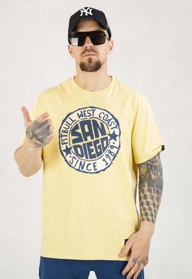 T-shirt Pit Bull San Diego Sun 170 yellow