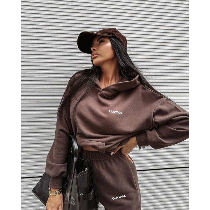 Komplet Olavoga Dewfall brązowy