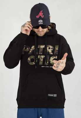 Bluza Patriotic Z Kapturem Cls Camo czarna
