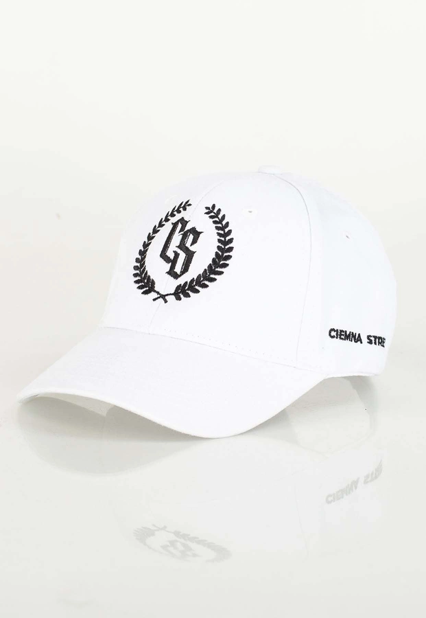 Czapka Snapback Ciemna Strefa Laur biała