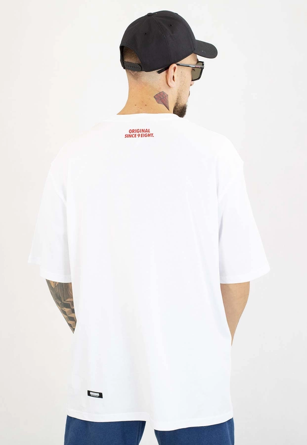 T-shirt Mass Feelings biały