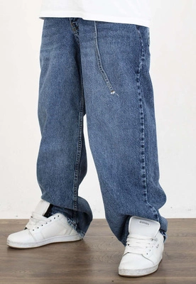Spodnie I8 Denim BAG80 Baggy medium blue