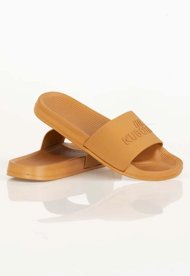 Klapki Kubota Basenowe Plain KUBKBB-SS24-03-21-41 camelowe