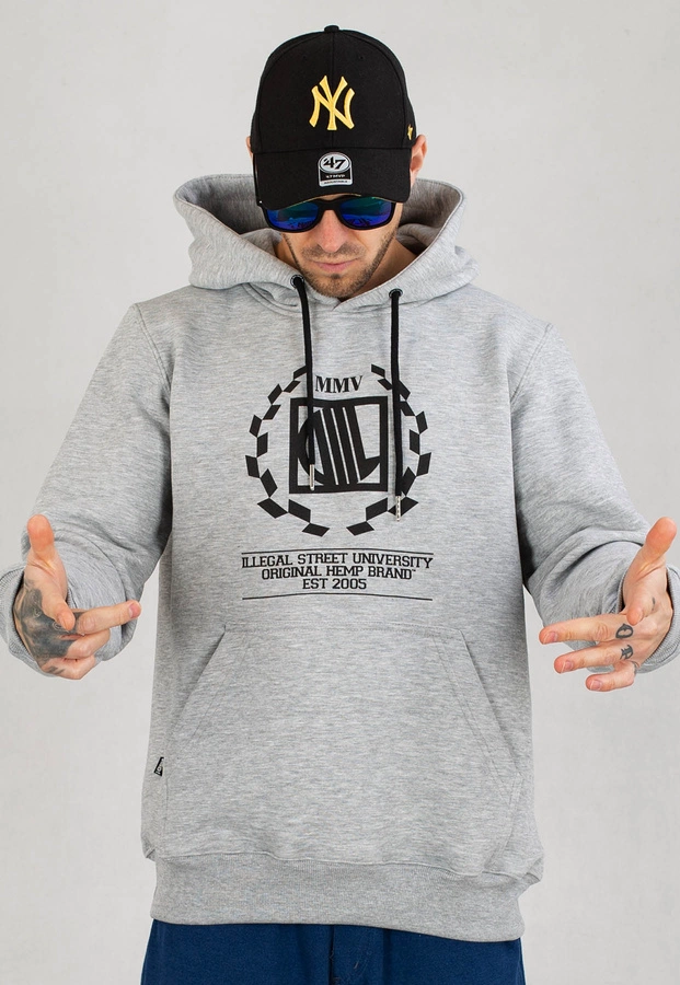 Bluza Diil Laur szara