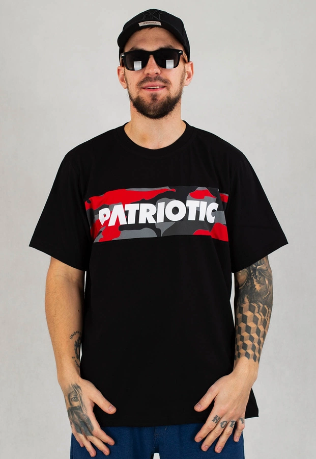 T-shirt Patriotic Futura Camo Box czarna