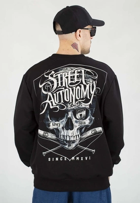 Bluza Street Autonomy Bez Kaptura Pirat czarna