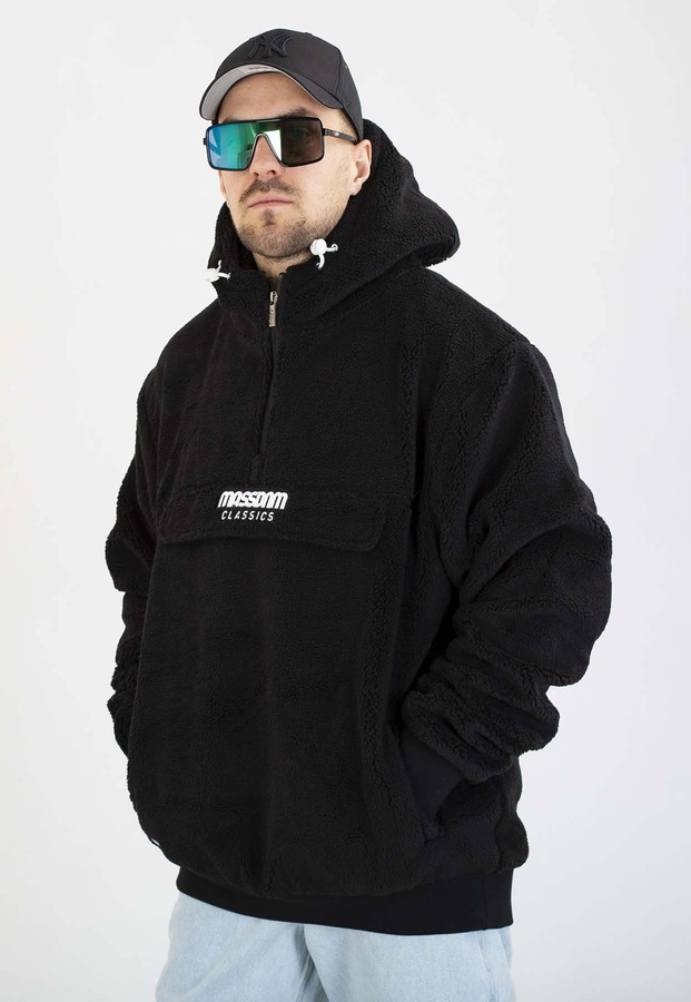 Kurtka Mass Z Kapturem Zimowa Frontside 2.0 czarna