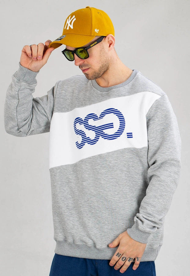 Bluza SSG Striped Logo szara