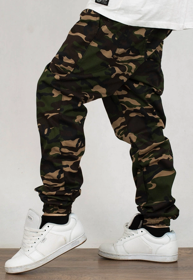 Spodnie Jigga Wear Jogger Crown Stitch camo