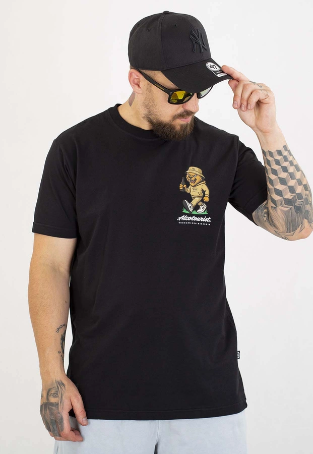 T-shirt Środowisko Miejskie Alcobear czarny